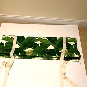 Tie-up window valance - set of 2